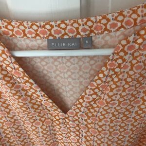 One of a kind Ellie Kay tie dress